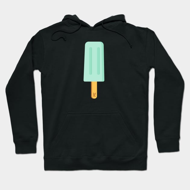 Mint ice lolly Hoodie by MickeyEdwards